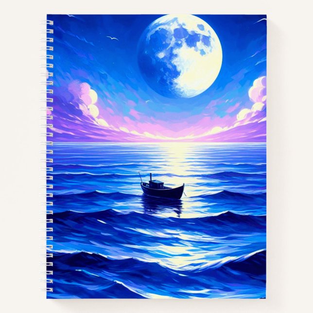 Moonlight Ride Notebook (Front)