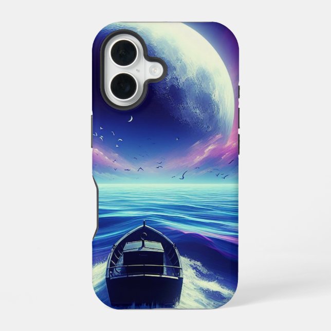 Moonlight Ride Phone Case (Back)