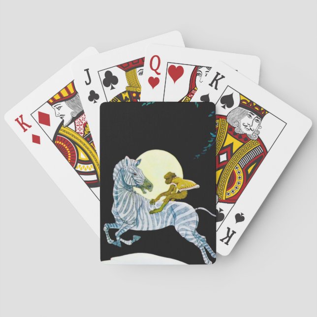 Moonlight Ride Playing Cards (Back)