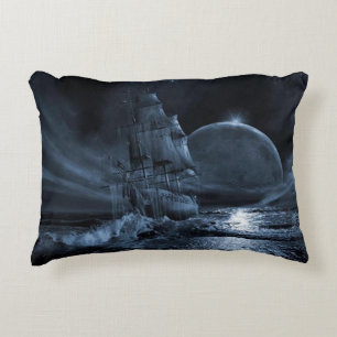 Moonlight Rider Decorative Cushion
