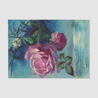 Moonlight Roses B Tissue Paper