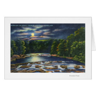 Moonlight Scene on Catskill Creek