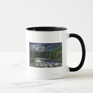 Moonlight Scene on Catskill Creek Mug