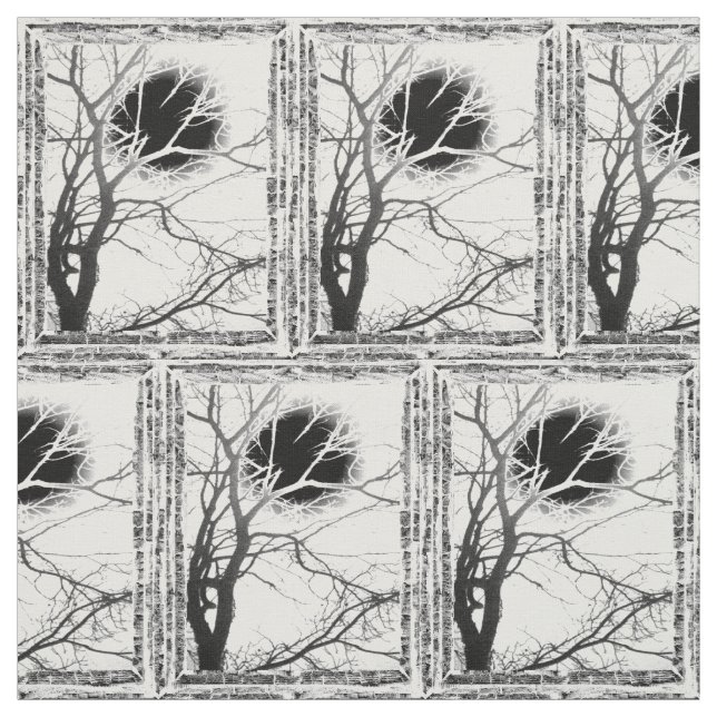 Moonlight Silhouette Fabric (Swatch)