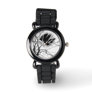 Moonlight Silhouette Watch