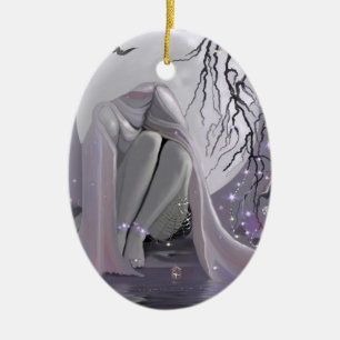Moonlight Sleeper! Ceramic Tree Decoration