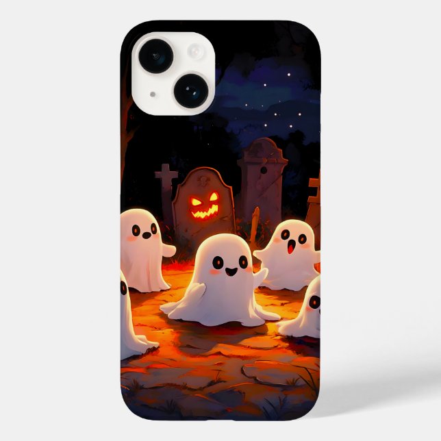 Moonlight Spooky Ghost Tales Case-Mate iPhone Case (Back)