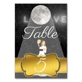 Moonlight Table Number