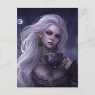 Moonlight Tea Postcard