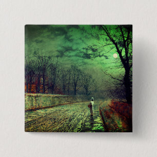 Moonlight Walk  15 Cm Square Badge