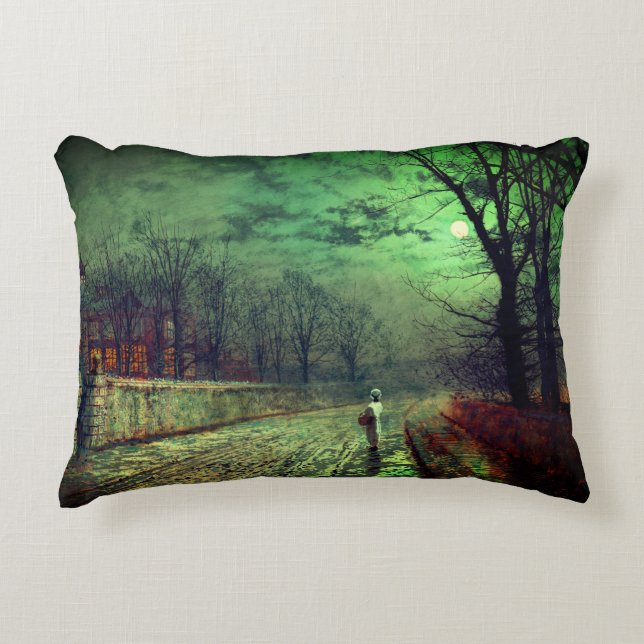 Moonlight Walk  Decorative Cushion (Front)
