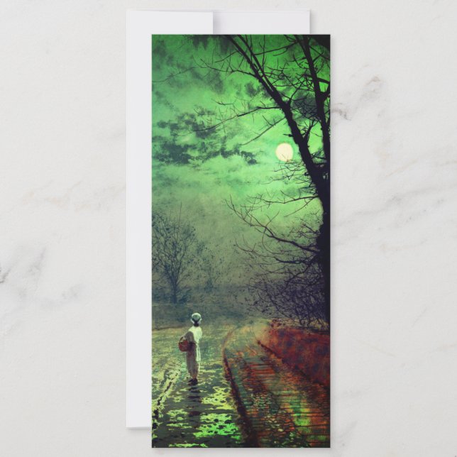 Moonlight Walk  Invitation (Front)