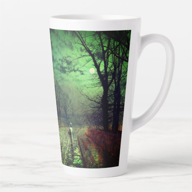 Moonlight Walk  Latte Mug (Right)