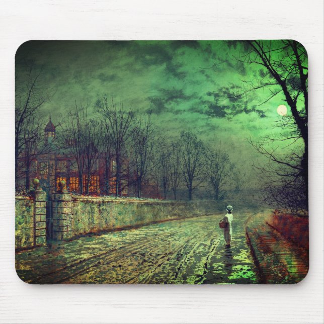 Moonlight Walk  Mouse Mat (Front)