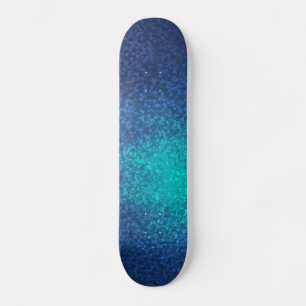 Moonlight Water Leaf Camo Skateboard