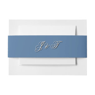 Moonlight Wedding Celestial Love Night Sky Theme Invitation Belly Band
