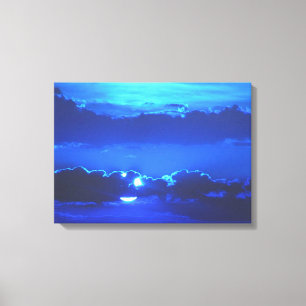 Moonlight Wrapped Canvas Prints