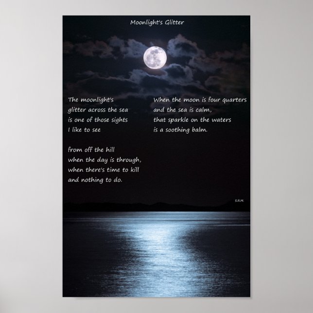 Moonlight's Glitter Poster (Front)