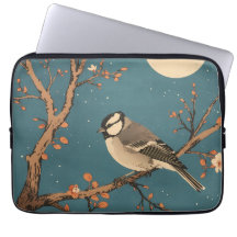 Moonlit Bird Blossom - Computer Case