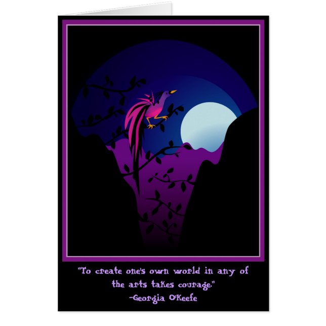 Moonlit Bird of Paradise (Front)