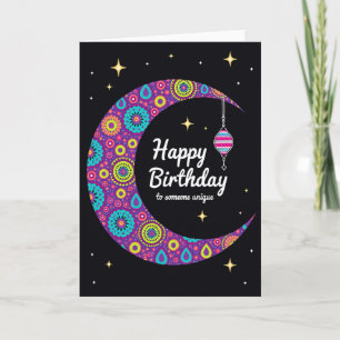 Moonlit Birthday Card