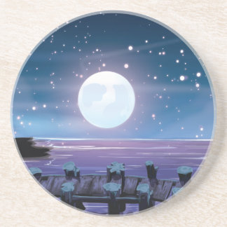 Moonlit Boardwalk Coaster