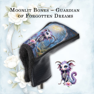 Moonlit Bones – Guardian of Forgotten Dreams. Golf Head Cover