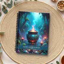 Moonlit Cauldron Grimoire – Lunar Witch Spell