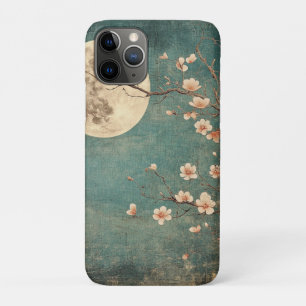 Moonlit Cherry Blossom Serenity iPhone 11 Pro Case