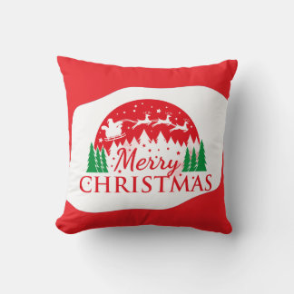 Moonlit Christmas Magic Cushion