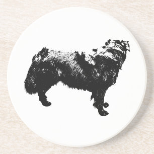 Moonlit Coat Shine Coaster