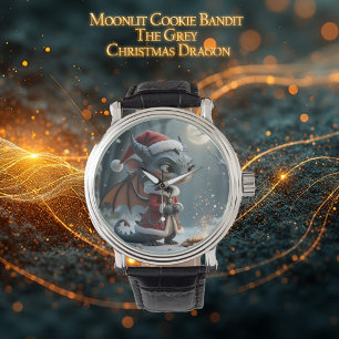 Moonlit Cookie Bandit – The Grey Christmas Dragon. Watch