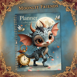 Moonlit Creature Caelum Tickwing Planner