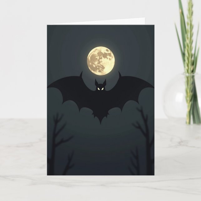 Moonlit Creatures Gaze Card (Front)