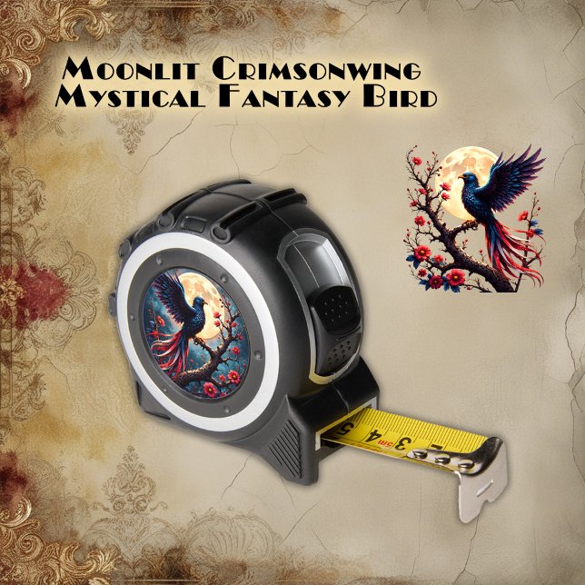 Moonlit Crimsonwing – Mystical Fantasy Bird. 1 (Creator Uploaded)