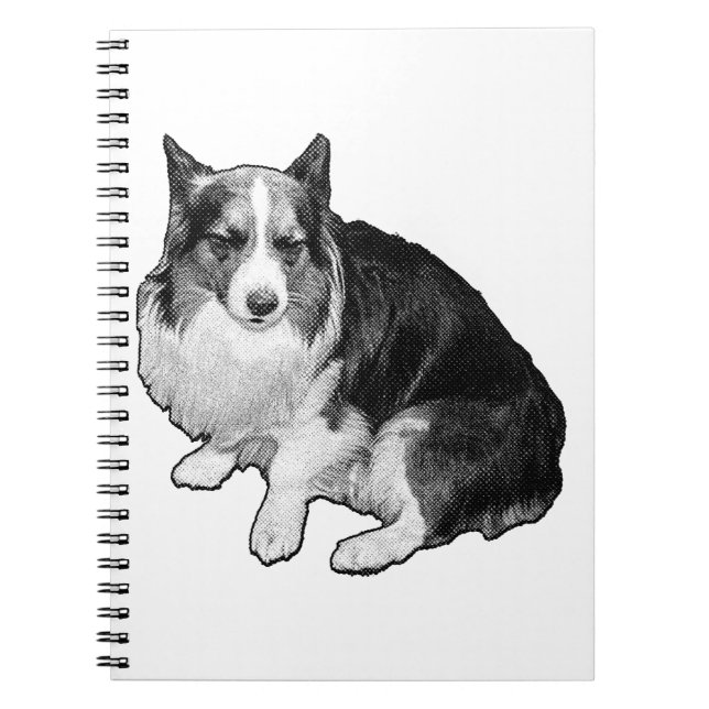 Moonlit Dot Notes Notebook (Front)