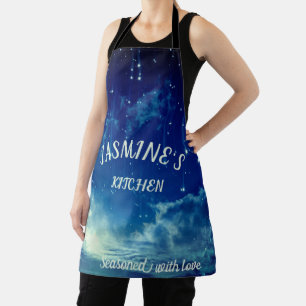 MOONLIT DREAMS APRON PERSONALIZED CELESTIAL GIFT