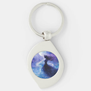 Moonlit Drift-Ocean Dream Keychain