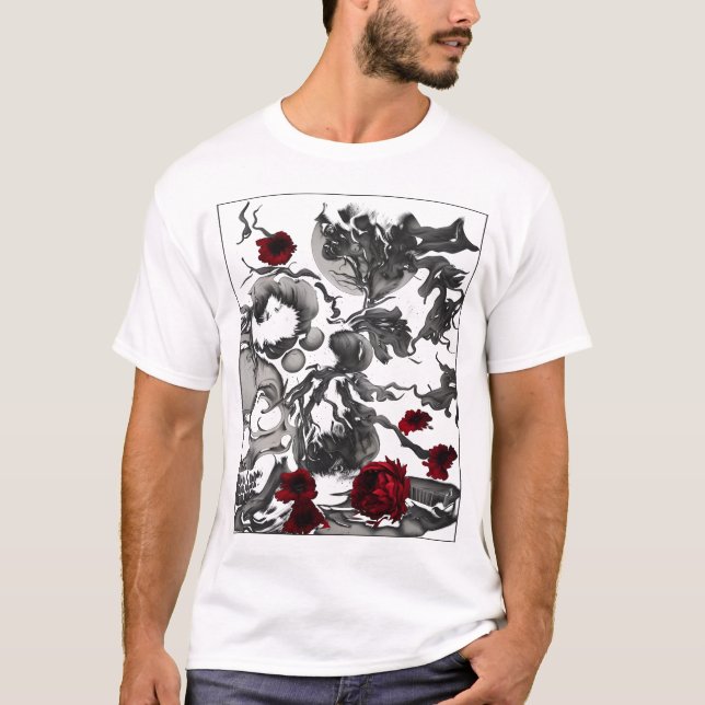 "Moonlit Elegy" T-Shirt (Front)