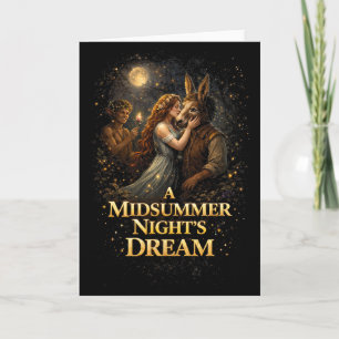 Moonlit Enchantment Holiday Card