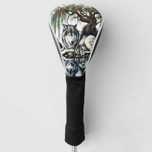Moonlit Enchantment in the Mystic Forest Golf Head Cover