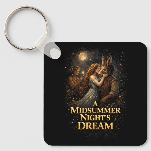 Moonlit Enchantment Key Ring (Front)