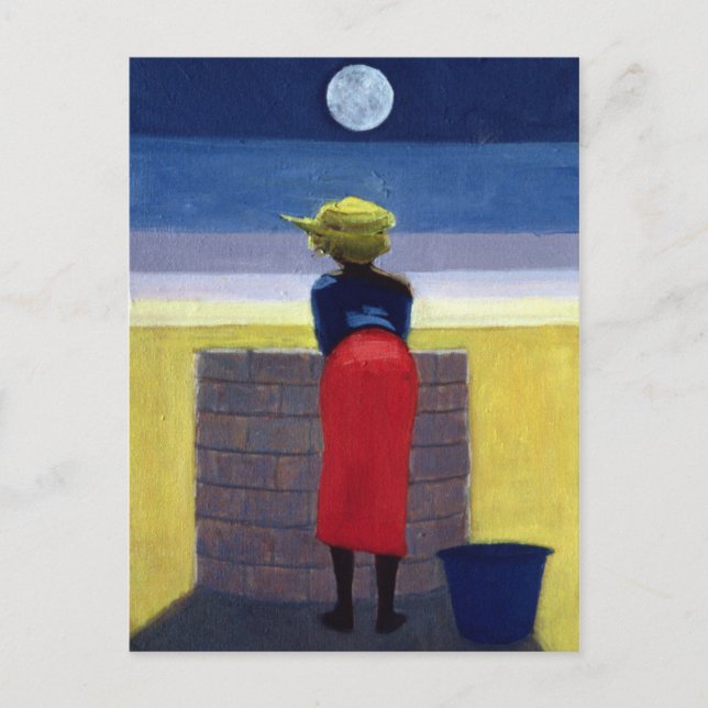 Moonlit Evening 2001 Postcard (Front)