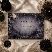 Moonlit Fairy Goth Wedding