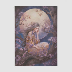 Moonlit Fantasy Maiden Tissue Paper
