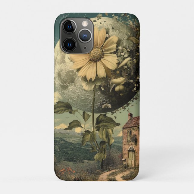 Moonlit Flower & Vintage Charm Case-Mate iPhone Case (Back)