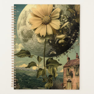 Moonlit Flower & Vintage Charm Planner