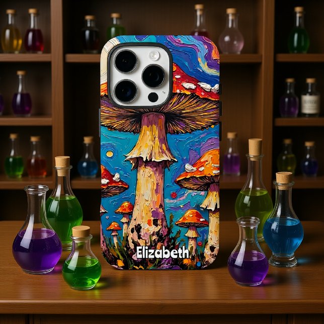 Moonlit Fungi Vista Case-Mate iPhone Case (Creator Uploaded)