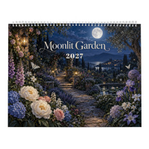 Moonlit Garden Botanical Art Calendar