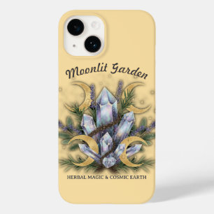 Moonlit Garden Crystal Bouquet • Herbal Magic Case-Mate iPhone 14 Case